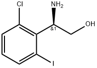 2-amino-2-(2-chloro-6-iodophenyl)ethanol Struktur