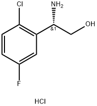 (S)-2-氨基-2-(2-氯-5-氟苯基)乙醇鹽酸鹽, 1391458-54-0, 結(jié)構(gòu)式