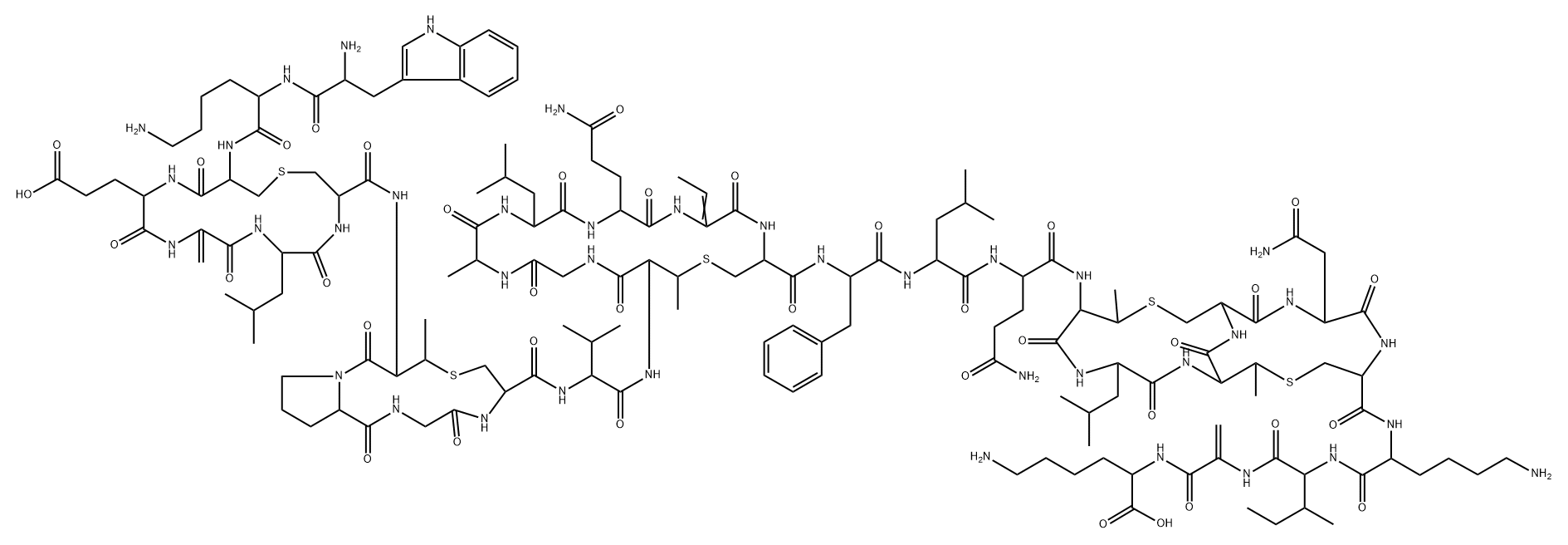 subtilin Struktur