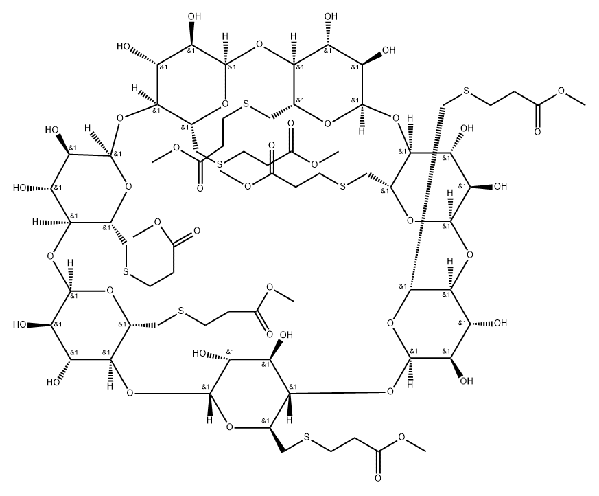 Sugammadex Impurity 9 Struktur