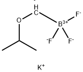 Potassium isopropoxymethyltrifluoroborate Struktur