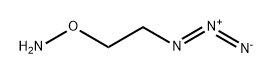 Hydroxylamine, O-(2-azidoethyl)- Struktur