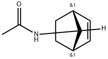 N-[(1β,4β,7-anti)-Bicyclo[2.2.1]hept-2-en-7-yl]acetamide Struktur