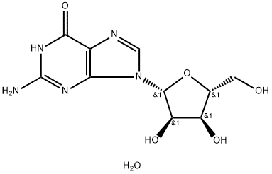 Guanosine Hydrate Struktur