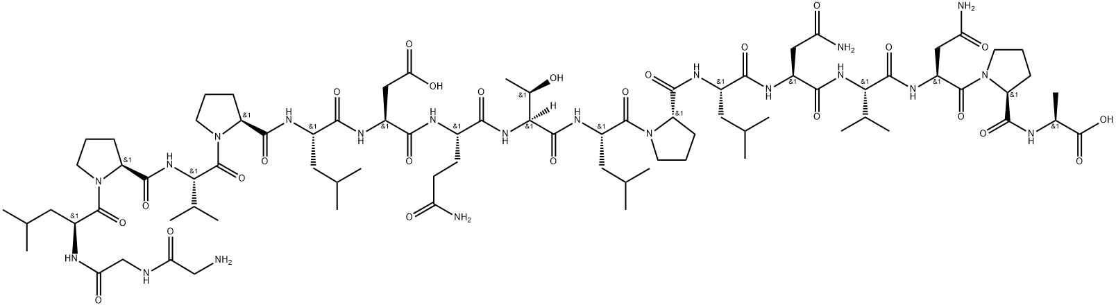 SPLUNC1 (22-39) Struktur