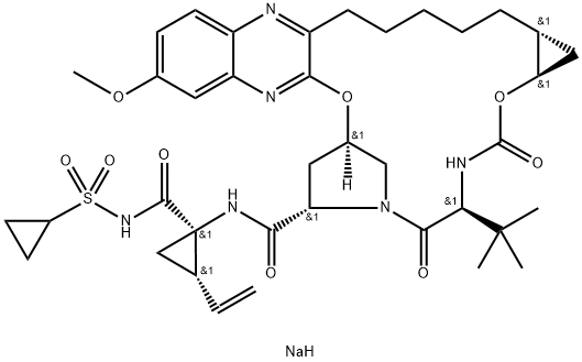 MK 5172 sodiuM salt Struktur