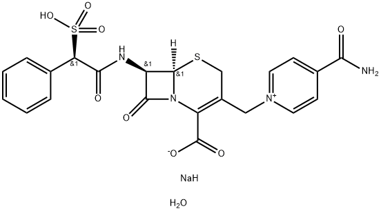 Cefsulodin Sodium Salt Hydrate Struktur