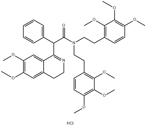 LOE 908 hydrochloride Struktur