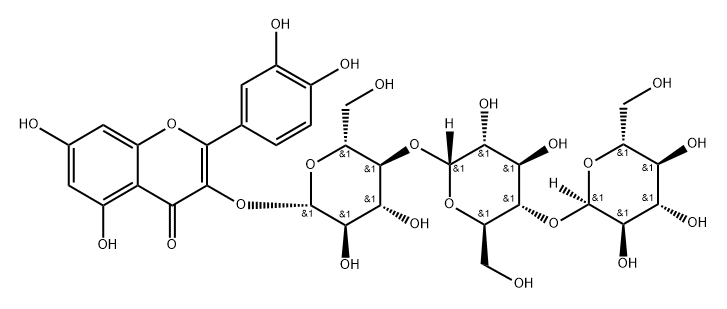 ISOQUERCITRIN,ENZYMATICALLYMODIFIED Struktur