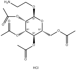 2-氨基乙基2,3,4,6-四-O-乙?；?Α-D-吡喃甘露糖苷鹽酸鹽, 1438262-33-9, 結(jié)構(gòu)式