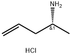 (R)-pent-4-en-2-amine HCl Struktur