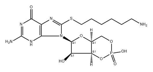 8-AHT-cGMP (all sodiuM salt) Struktur