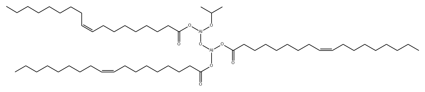 Aluminum,tris[(9Z)-9-octadecenoato-kO]-m-oxo(2-propanolato)di- (9CI) Struktur