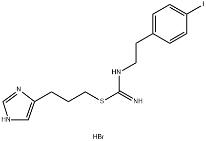 Iodophenpropit dihydrobromide Struktur