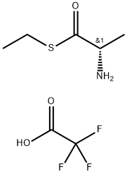 (S)-S-Ethyl 2-aminopropanethioate 2,2,2-trifluoroacetate, 1454706-29-6, 結(jié)構(gòu)式