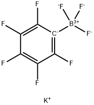 POTASSIUM PERFLUOROPHENYLTRIFLUOROBORATE Struktur