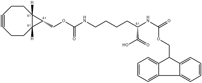 Click Amino Acid / endo-BCN – Fmoc – L - Lysine (BCN) Struktur