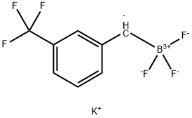 Potassium [3-(trifluoromethyl)benzyl]trifluoroborate Struktur