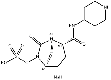 Relebactam sodium Struktur