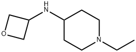 1-ethyl-N-(oxetan-3-yl)piperidin-4-amine Struktur