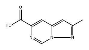 2-methylpyrazolo[1,5-c]pyrimidine-5-carboxylic acid Struktur