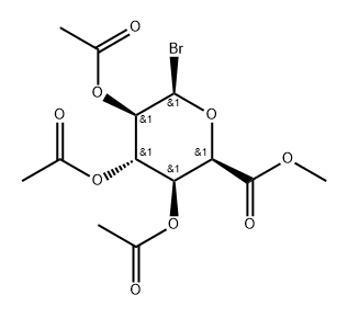 1-Bromo-1-deoxy-β-L-idopyranuronic Acid Methyl Ester Triacetate Struktur