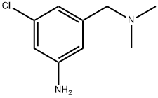 3-chloro-5-((dimethylamino)methyl)aniline Struktur