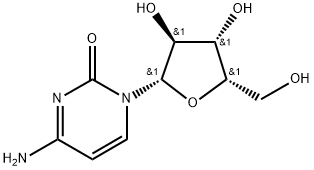 2(1H)-Pyrimidinone, 4-amino-1-β-L-xylofuranosyl- Struktur