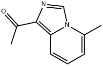 1-{5-methylimidazo[1,5-a]pyridin-1-yl}ethan-1-one Struktur