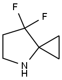 7,7-difluoro-4-azaspiro[2,4]heptane Struktur