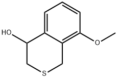 8-methoxyisothiochroman-4-ol Struktur