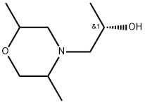 4-Morpholineethanol, α,2,5-trimethyl-, (αS)- Struktur