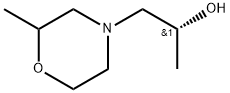 4-Morpholineethanol, α,2-dimethyl-, (αR)- Struktur