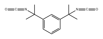 1,3-Bis(1-isocyanato-1-methylethyl)benzene homopolymer Struktur