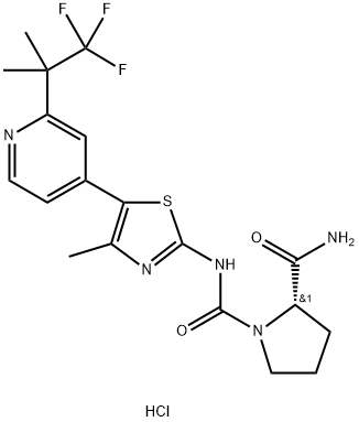 BYL-719 hydrochloride Struktur