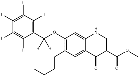 Nequinate-D7 Struktur