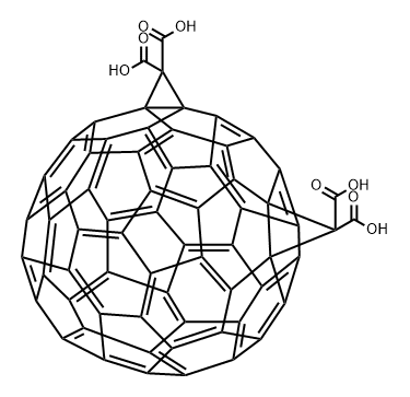 dimalonic acid C(60) Struktur