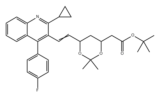 Pitavastatin Impurity 16 Struktur