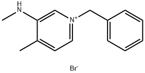 Pyridinium, 4-methyl-3-(methylamino)-1-(phenylmethyl)-, bromide (1:1)