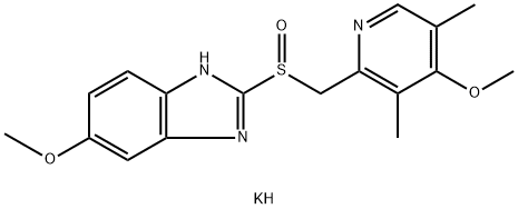 (R)-Omeprazole Potassium Salt Struktur