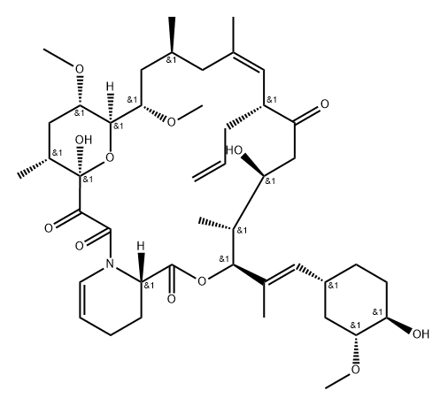 Tacrolimus Impurity 5 Struktur