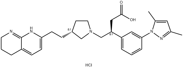 GSK 3008348 HYDROCHLORIDE, 1629249-40-6, 結(jié)構(gòu)式