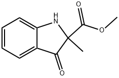 methyl2-methyl-3-oxoindoline-2-carboxylate Struktur