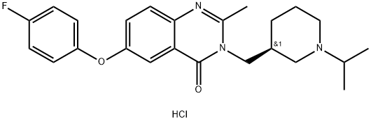 YIL 781 hydrochloride Struktur