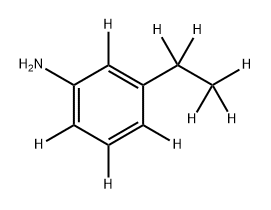 1-AMINO-3-(ETHYLBENZENE-D9) Struktur