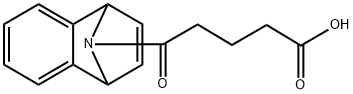 1,3-Etheno-2H-isoindole-2-pentanoic acid, 1,3-dihydro-δ-oxo Struktur