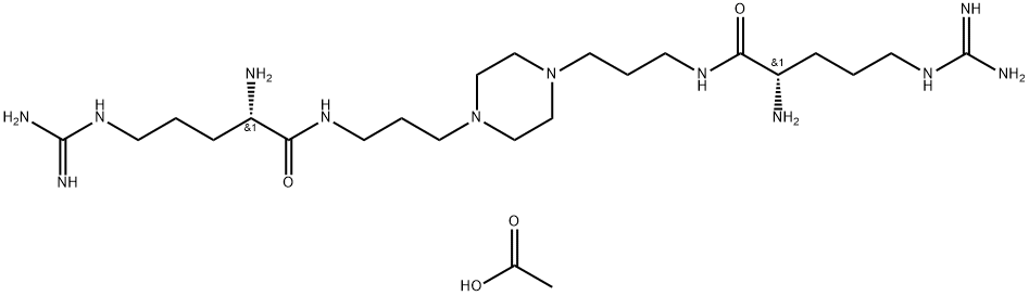 Ciraparantag acetate Struktur