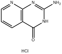 2-amino-Pyrido[2,3-d]pyrimidin-4(3H)-one hydrochloride Struktur