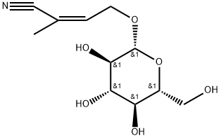 rhodiocyanoside A Struktur