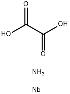 Ammoniumniobate(V)oxalatehydrate Struktur